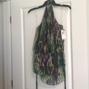 Silky halter top.. never worn